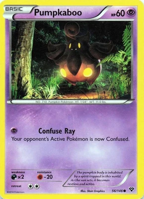 Pumpkaboo 56/146 XY Base Set Common - LP - Image 1 of 2