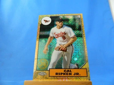 Cal Ripken Jr Topps Chrome Silver Pack 2022 1987 Mojo Refractor - Image 1 of 2