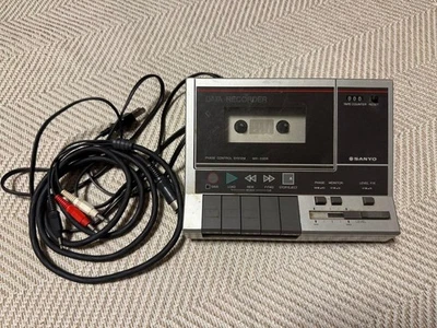 SANYO MR-33DR MSX Tape Drive with Ghostbusters Game Tape Included Untested - Image 1 of 4