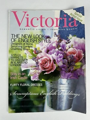 Victoria Magazine March 2003 Special British Issue - Image 1 of 4