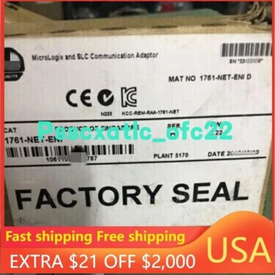 1761-NET-ENI MICROLOGIX AND SLC COMMUNICATION NEW FedEx or DHL - Image 1 of 4