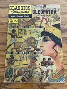 Classici fumetto illustrato # 161 Cleopatra ORIGINALE Gilberton Pub - Foto 1 di 2
