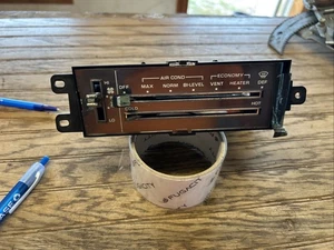 80-90 OLDSMOBILE CUSTOM CRUISER WAGON Climate Contol Heater Control AC 7895785-5 - Picture 1 of 13