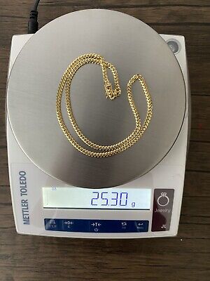14k Solid Yellow Gold Miami Cuban Curb Link C...