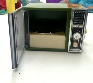 Vintage Miniaturen Puppenhaus Backofen Mikrowelle Küche - Bild 1 von 8