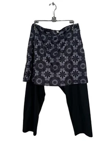 Ekouaer Skirted Leggings Tennis Golf Gym Yoga Capri Skort Leggings w/Skirt Sz S - Picture 1 of 5