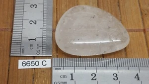 CRISTAL DE ROCHE galet pierre plate mineraux lithotherapie soin reiki collection - Picture 1 of 1