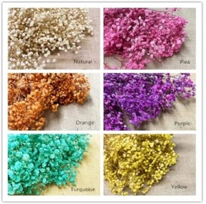 CalCastle Craft Dried Natural Baby's Breath 17.5"x12"x8.5" - Picture 1 of 18