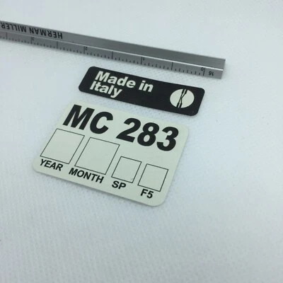 Tulpe Tisch-Marmor Made in Italy-MC-Eero Saarinen, Restaurationspapier Aufkleber Set - Bild 1 von 4