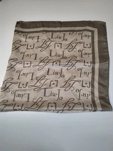 LIU JO FOULARD 100% SILK SETA SCARVES SCARF SQUARE MADE ITALY - Picture 1 of 5