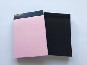 24 NOTE PADS A7 PLAIN PAPER PAD JOTTER POCKET NOTEBOOK MEMO 100 SHEETS - Picture 1 of 5