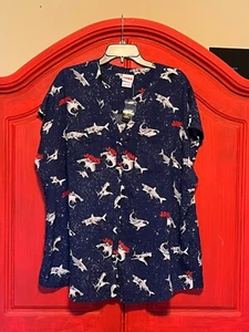 NWT JAWS shark short sleeve shirt Torrid blouse size 2X 18-20 - Picture 1 of 7