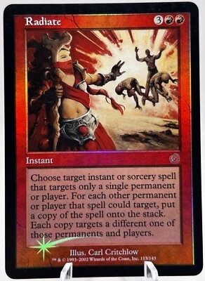 Radiate 113/143 Foil Torment MTG LP - Image 1 of 2