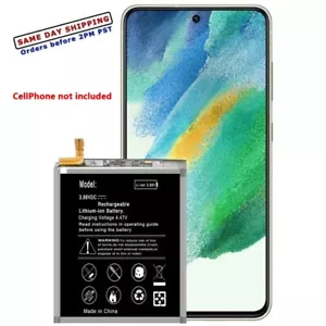 Long Endurance 4600mAh Lithium Battery for Samsung Galaxy S21 FE 5G SM-G990U USA - Picture 1 of 3