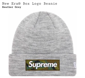 Supreme x New Era Box Logo Beanie - Picture 1 of 4