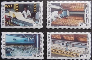 Estampillas MNH Match Industry 1985 de Trannskei (Sudáfrica) - Imagen 1 de 1