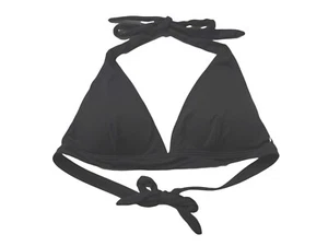 LOFT Playa Halter Bikini Traje de Baño Top Mujer L Negro Piscina Playa Vacaciones - Imagen 1 de 4