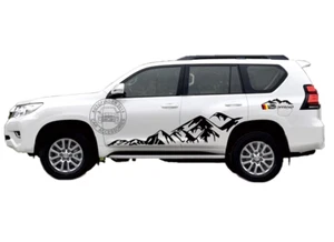 Graphics Snow Mountain Car Sticker For Toyota 4Runner Off Road Side Door Decals - Picture 1 of 5