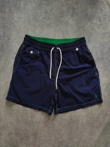 Polo Ralph Lauren Men's Swim Trunks Shorts Navy Blue Size Small W28-W30  - Picture 1 of 10