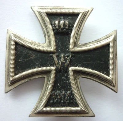 Orden, Preußen, Eisernes Kreuz 1. Klasse 1914-1918 Flache Form        (Art.7450) - Bild 1 von 4