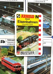 Quartet Arnold-N Model Railroads 1976 Playing Cards Bielefelder 0305 - Picture 1 of 5