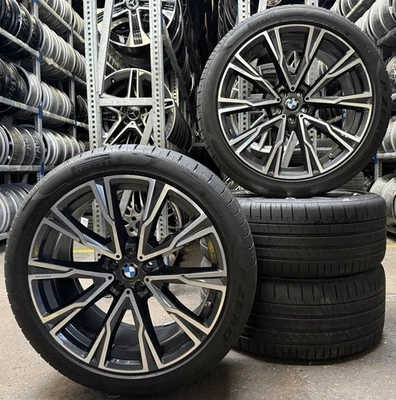 4x Orig BMW Sommerräder Styling 758i 275/40 R22 107Y X7 G07 8074222 3676 - Bild 1 von 3