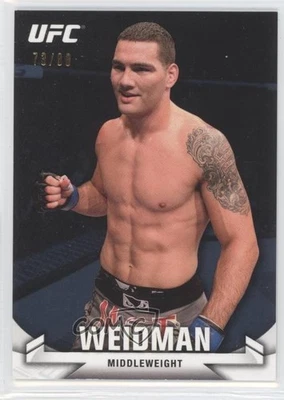 2013 Topps UFC Knockout Blue /88 Chris Weidman #29 - Image 1 of 2