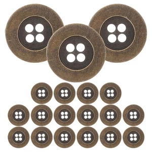  100 Pcs Overcoats Button Vintage Buttons for Blazer Cardigans Crafting - Picture 1 of 20