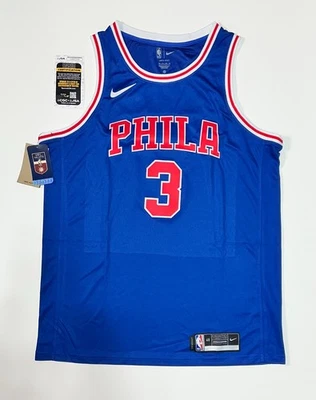 Allen Iverson Signed Philadelphia 76ers Nike Authentic Jersey (JSA CH57143) - Image 1 of 3