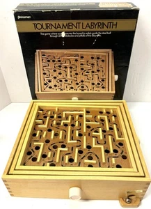 Vintage 1986 Pressman Tournament Labyrinth Game w/ Box - Picture 1 of 8