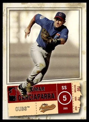 Nomar Garciaparra 2005 Fleer Authentix #12 Chicago Cubs - Image 1 of 2