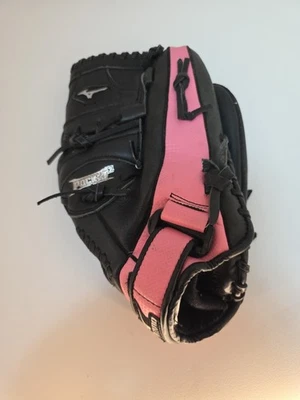 Guante de softbol lanzamiento lento Mizuno Franchise - 12,5'', rosa negro GFN 1257 PK Foto 1 de 4