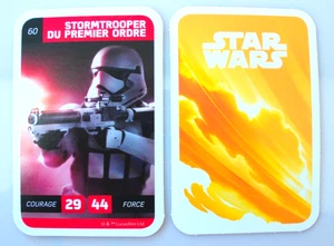 CARTE STAR WAR  LECLERC 2018  - N°60 STORMTROOPER DU PREMIER ORDRE - Picture 1 of 1