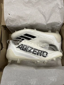 Adidas ADIZERO Fußballschuhe Cloud White/Core Black GX4049 Herren Größe 9 Neu im Karton - Bild 1 von 5