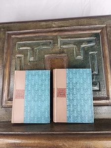 Charles Lamb ESSAYS OF ELIA Stott Library 1889 Miniature Antique Book Volume 1&2 - Picture 1 of 4