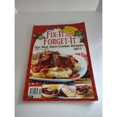 Fix-It and Forget It Our Best Slow-Cooker Recipes 2011 Good Books Magazine - Image 1 of 4
