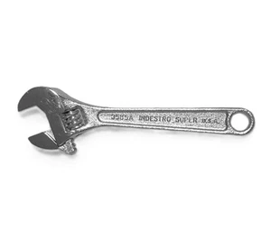 Vintage Indestro Super 4 Zoll 3585 verstellbarer Schraubenschlüssel Made in USA - Bild 1 von 5