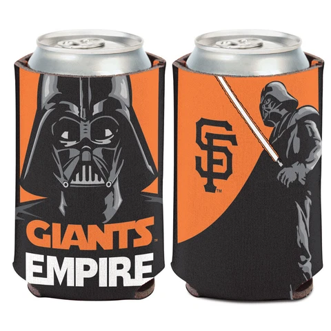 San Francisco Giants DARTH VADER Can Cooler 12 oz. Koozie Star Wars Cover