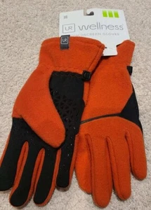 UR wellness Touchscreen Fleece Gloves Molten Lava Sz Small - Picture 1 of 5