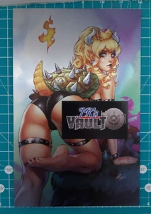Con Artists #3 Elias Alliesette Bowsette Virgin Exclusive Limited METAL Cover NM - Imagen 1 de 9