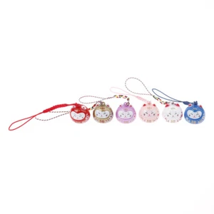 Cartoon Japan Lucky Cat Keychain Maneki Neko Trinkets Car Bag Pendant Key Ri UK - Picture 1 of 19