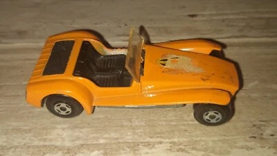 MACCHININA MATCHBOX SUPERFAST N°60 LOTUS SUPER SEVEN 1971 ARANCIONE VINTAGE - Immagine 1 di 4