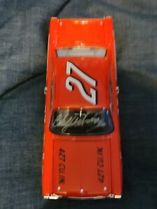 Cale Yarborough 1965 Ford Galaxie Autograped University Of Racing