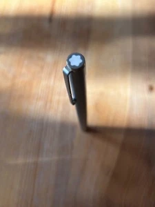 MONTBLANC NOBLESSE Tintenroller Tintenkugelschreiber - Silberfarben- mit Mine - Bild 1 von 5