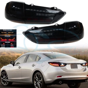 Smoked Lens LED Rear Brake Lamp Tail Light ASSY x For Mazda 6 Atenza 2014-2019 - Picture 1 of 12