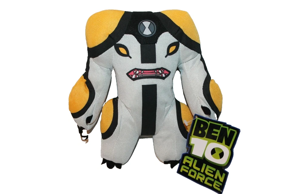 Ben 10 Alien Force 8 Inch Plush Figure CANNONBOLT