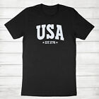 T-shirt rétro USA Est 1776 America 4th of July T-Shirt Independence Day USA Tee