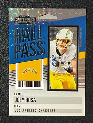 2023 Contenders #10 Joey Bosa Hall Pass LA Chargers - Image 1 of 2