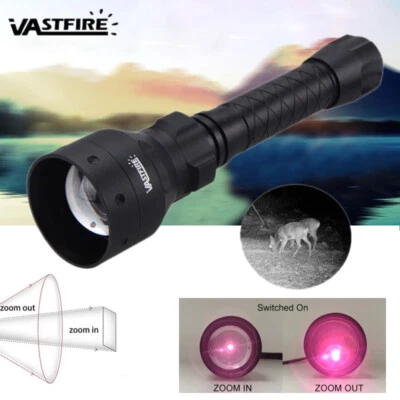 800 yardas T50 zoom infrarrojo antorcha de caza 850 nm IR visión nocturna iluminador lámpara - Imagen 1 de 4