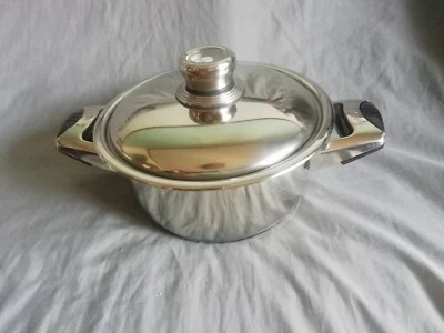 Von Meister  Pentola diametro  CM. 20 X  altezza CM. 10  CON COPERCHIO - Immagine 1 di 4